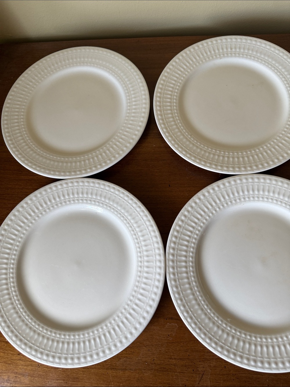 Pfaltzgraff Cassandra Salad Ceramic Plates set of 4